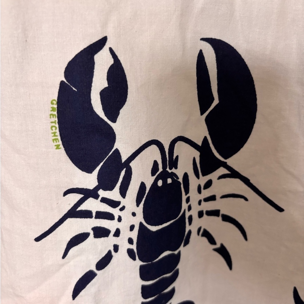 Lobster Print Tunic with Green Accents - Picture 9 of 9